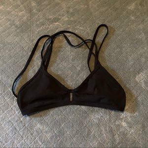 JOLYN Vent Black Bikini Top